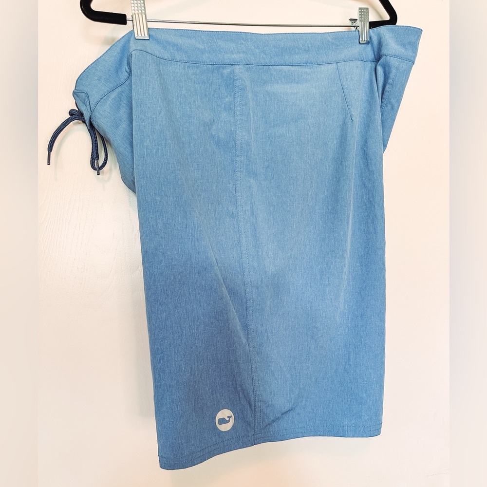 Vineyard Vines Men's 7-inch Performance Boardshorts Swimsuit Serenity Blue 40” - Picture 4 of 7